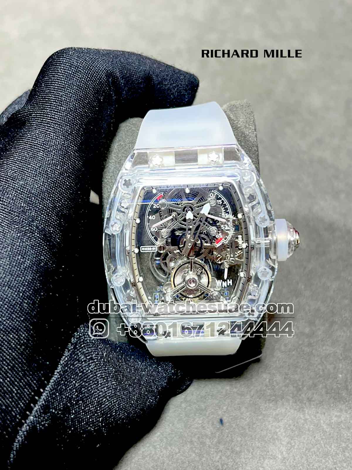 RM 56 01 Tourbillon Sapphire Replica Watches in Saudi Arabia KSA