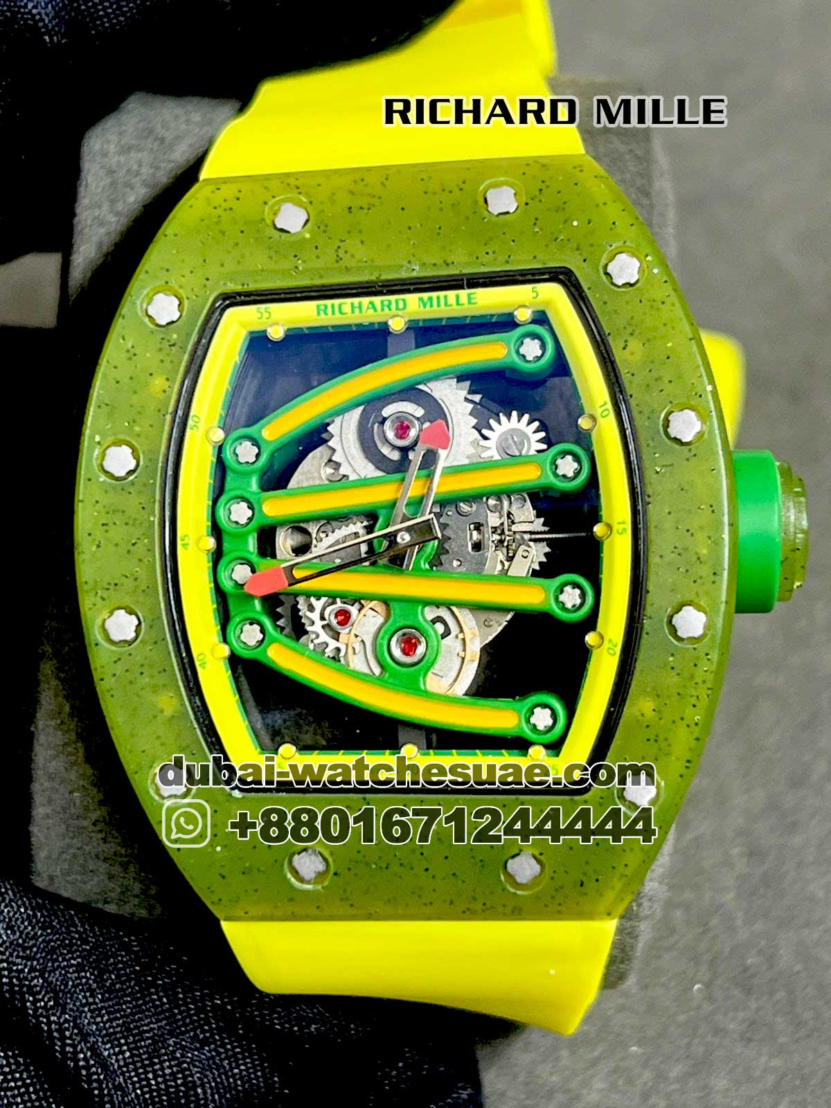 Richard Mille 59 01 Yohan Blake Replica Watches in Saudi Arabia KSA